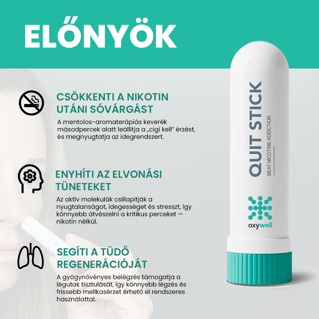 Leszokó Inhaláló Oxywell™ 1+1 OFFER