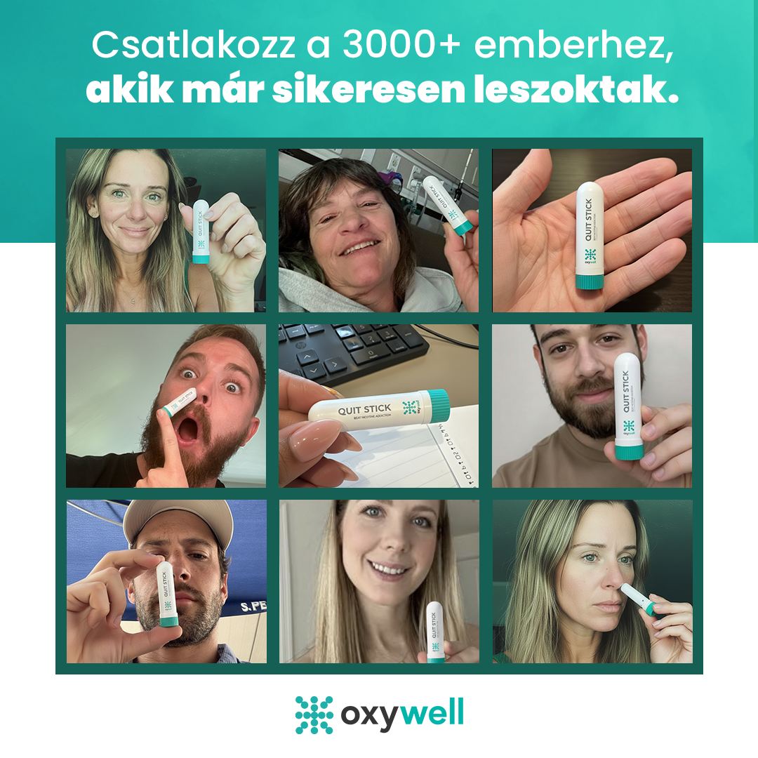 Leszokó Inhaláló Oxywell™ 1+1 OFFER