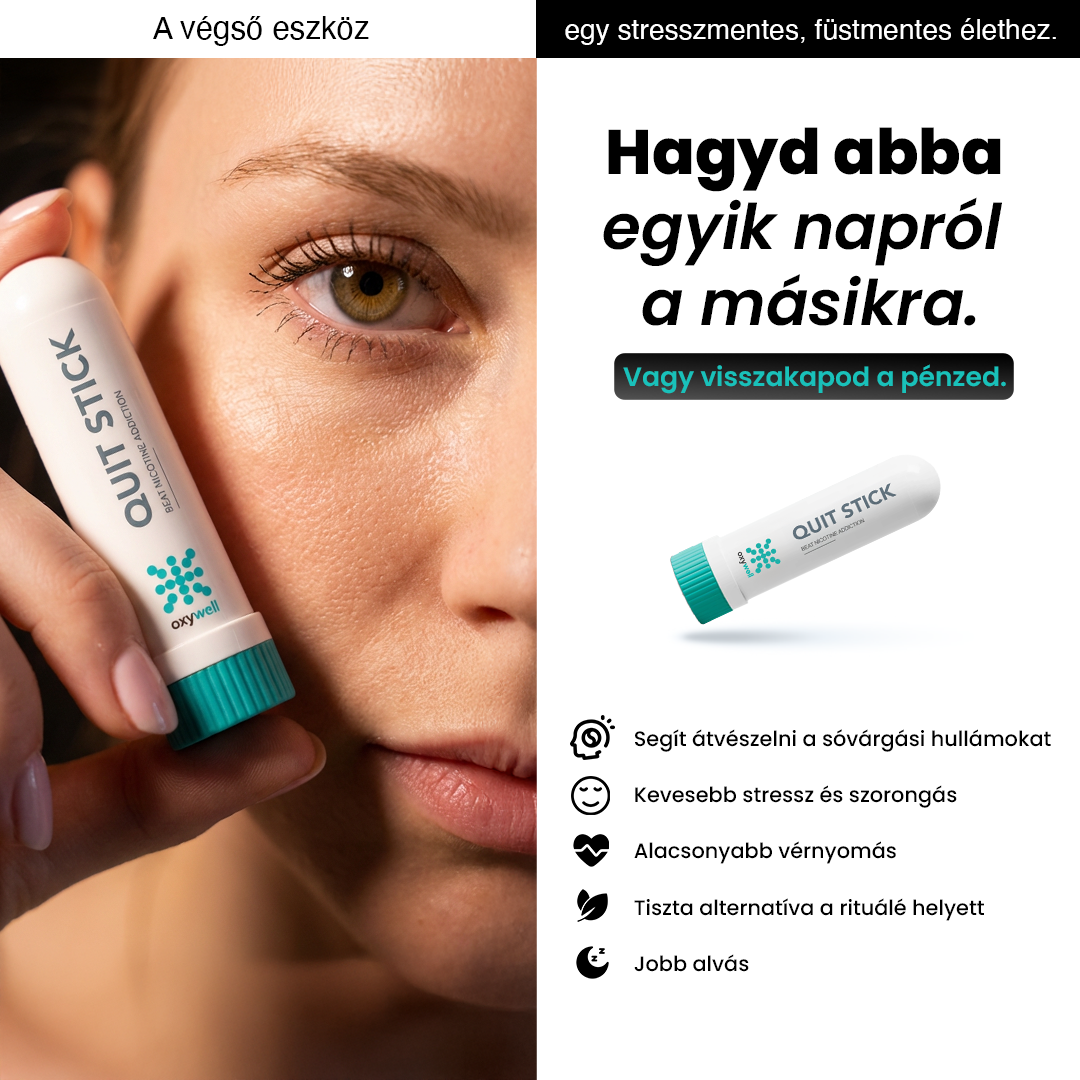Leszokó Inhaláló Oxywell™ 1+1 OFFER